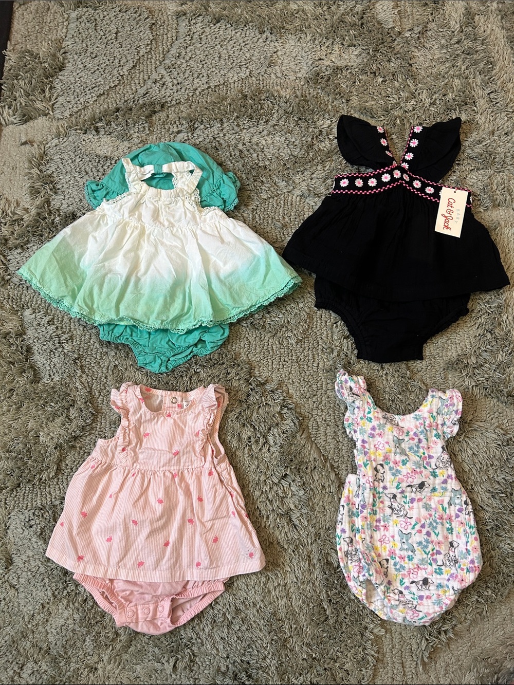 3-6 mos Dress and Bubble Bundle